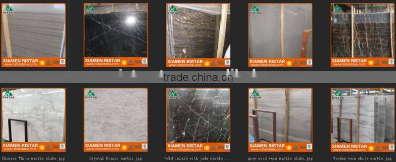 Chinese Black wooden vein marble with vein cut and cross cut