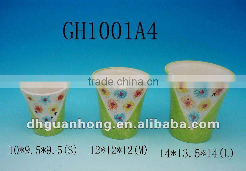 ceramic flower pot