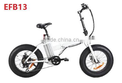 20 inch folding fat tyre electric bike lithium battery motorbike with CE certification electric bicycle