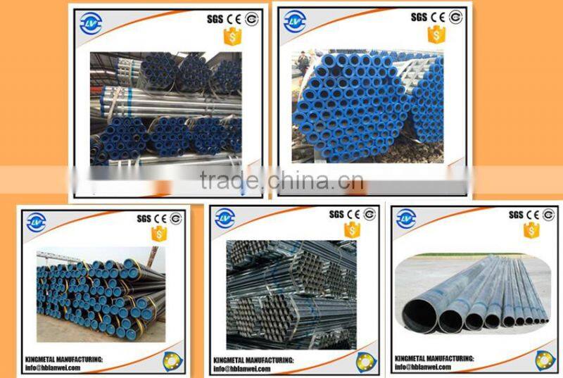 Hebei SS group high quality made in china galvanized GI pipe/tube,round shape pipe/tube,building scaffolding pipe/tube for