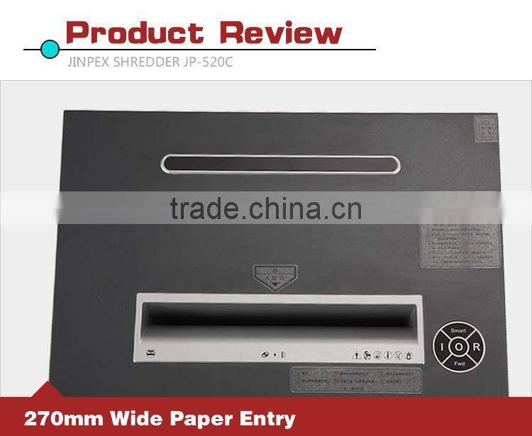 JP-520C 270mm entry Heavy Duty Paper Shredder