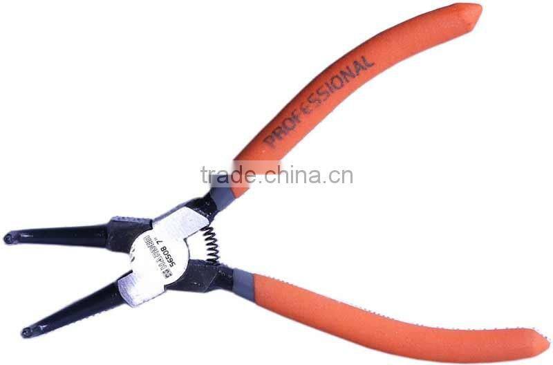 4 pcs 7" Circlip Pliers Set Circlip Plier External Straight Jaw Circlip Pliers Internal Straight Jaw