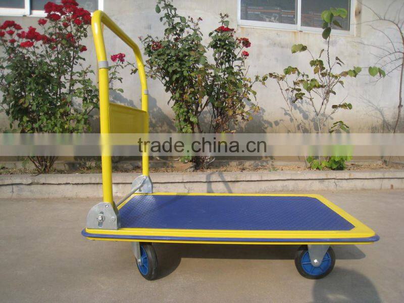 china industrial 300kg heavy duty folding tool cart platform hand truck