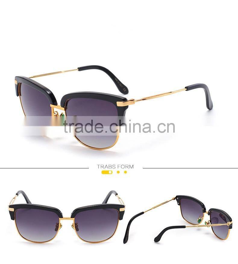 2016 New Good Quality Polarized Sunglasses General Plank Sunshade Lens Sunglasses Fashion Tourism And Leisure