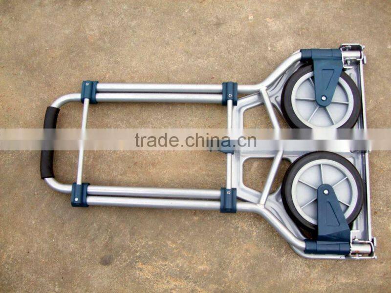 Aluminum light weight portable hand truck hand trolley