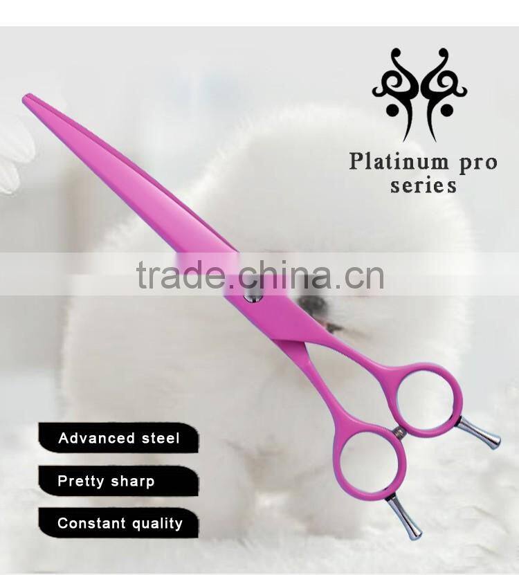 CA-70JP 7inch opposing handle downward curved pet grooming shear