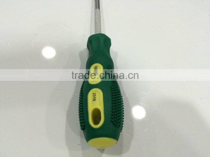 BERRYLION dual color falt head 4 inches screwdriver with anti slip handle