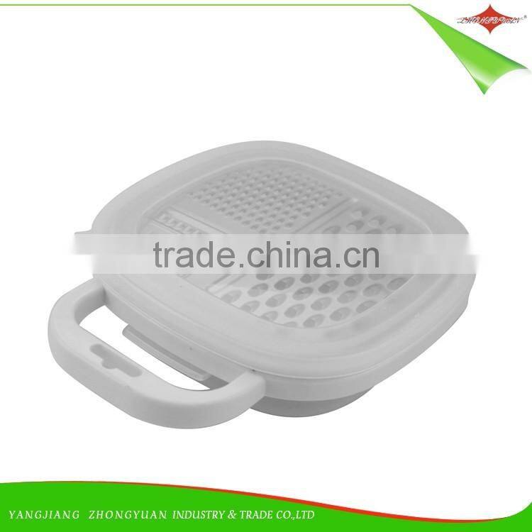 ZY-N5051 Stainless Steel Cutter Vegetable grater and slicer with plastic container bowl
