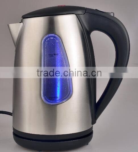 electric stainless steel water kettle 1.7L