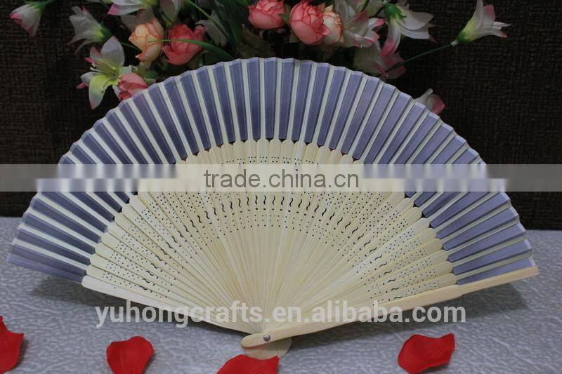 Ladies bamboo hand fans