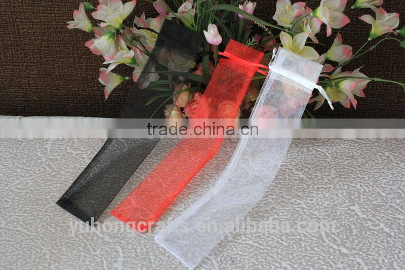 High quanlity organza bag used for holding hand fans