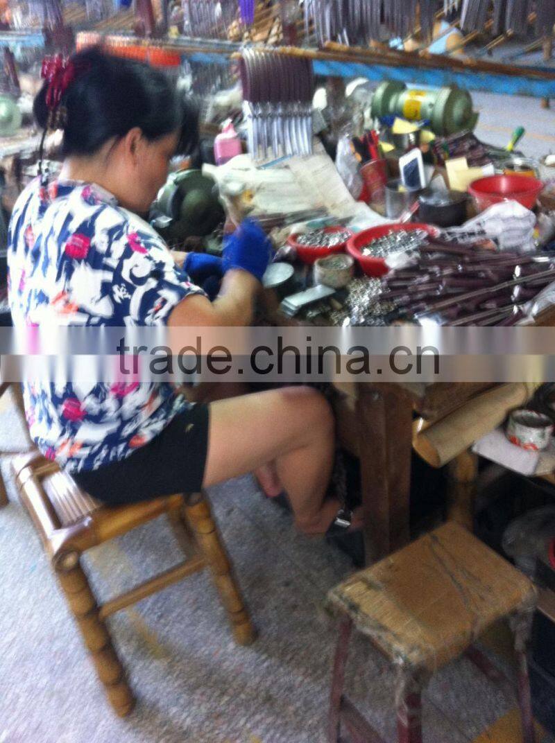 Plastic Handle Black Stainless Steel Kitchen Scissors RTKS007AP