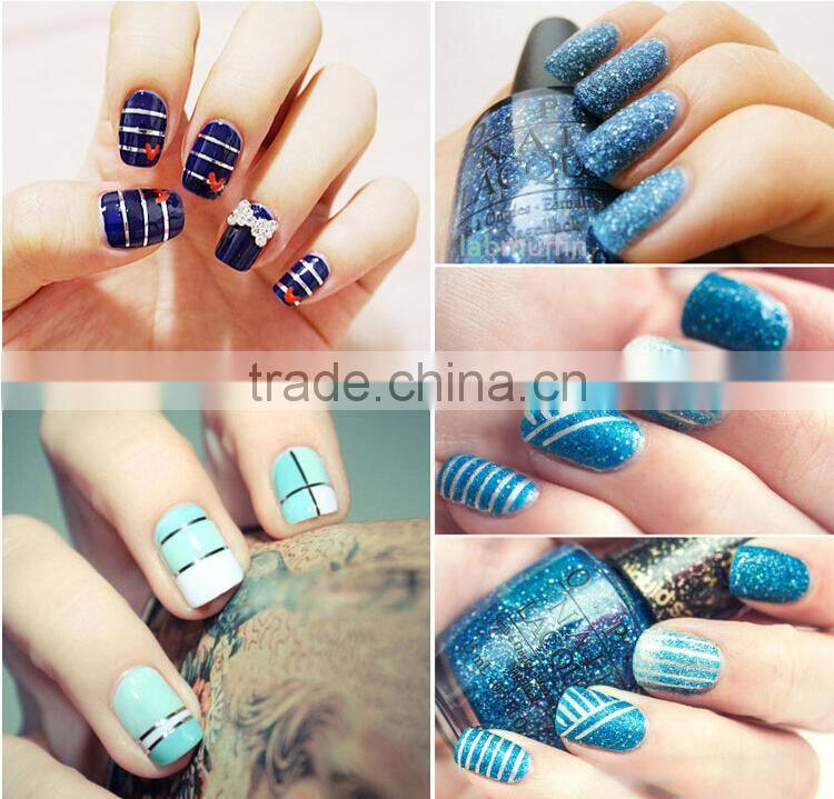 DIY Nail Art Decoration 3D colorful Nail Tape nail art stripe tape