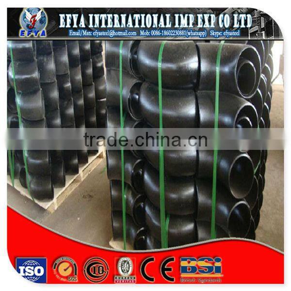 carbon steel A234 WPB 90deg LR elbow, tee, reducer and cap