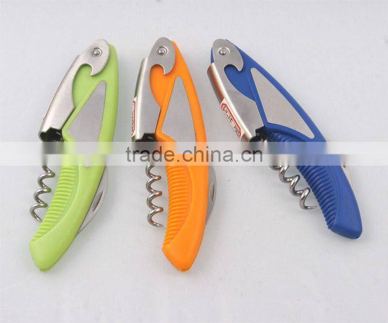 bottle opener can opener wine opener metal bottle opener beer promotion cork remover(K306F)