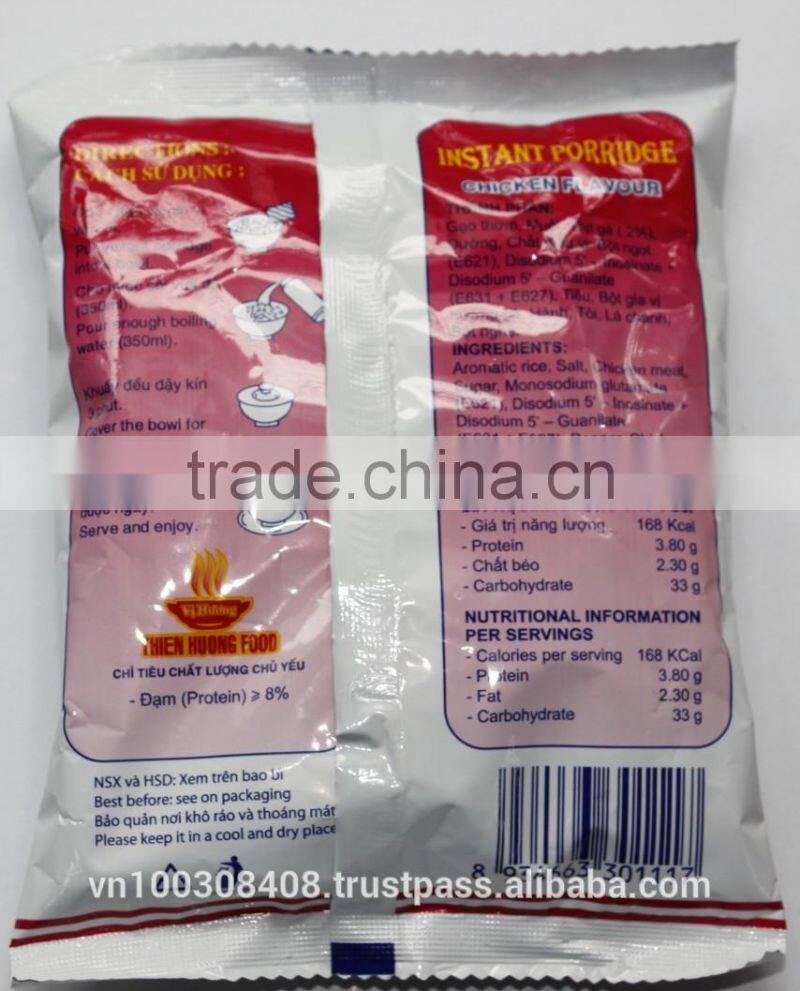 Chicken Instant Porridge, VI HUONG BRAND