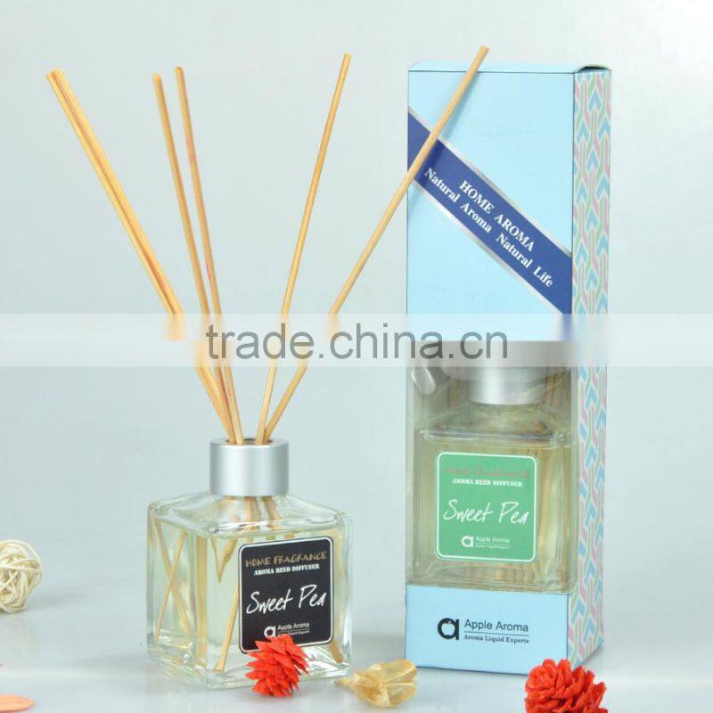 fragrance oil air freshener scent diffuser with sola flower diffuser PET bottle