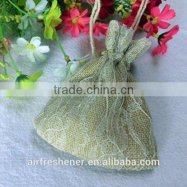 Lace style linen aroma sachet, scented sachet with good smell