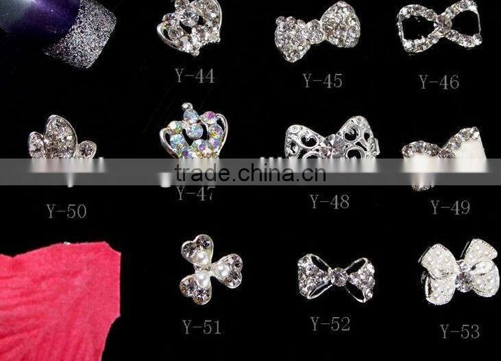Nail art accessories/Czech drilling/bowknot ornaments/Japanese nail accessories/pearl jewelry DIY nail art