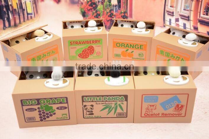 UCHOME 2017 Manufacture ebay Hot sell cat stealing money piggy bank