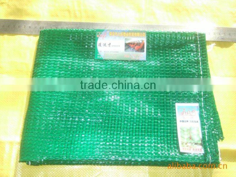 With lable PP leno mesh bags for cabbage