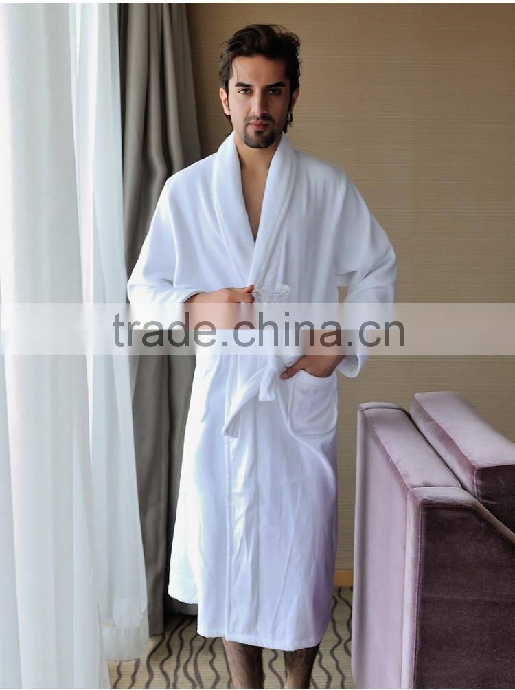 men's 100%cotton velour robe,Bathrobe,bath gown,sleepwear,nightwear