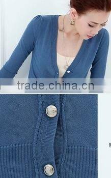 thin summer cardigan knitted women from the garment factory directly, colorful cardigan knitting women garment clothes for women