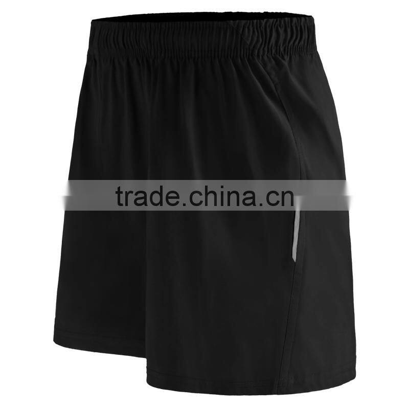Hot wholesale polyester Training running jogging shorts men