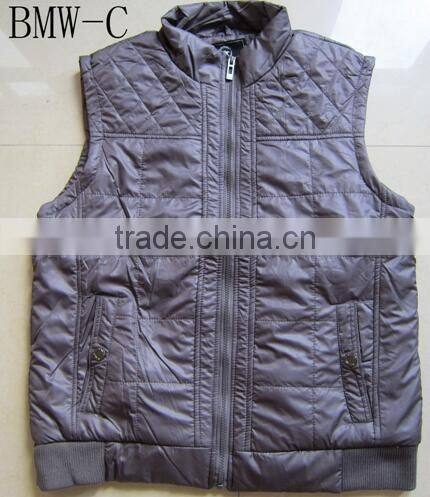 50D shining fur waistcoat man vest mens clothes stock vests