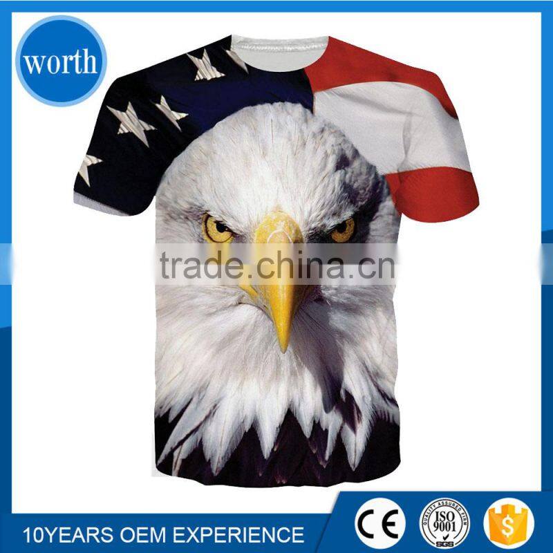 3D Shirt Print Hipster Style Short Sleeve Casual Graphics Tees