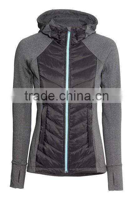 2016 fashion design jogging cheap winter woman jacket for outside