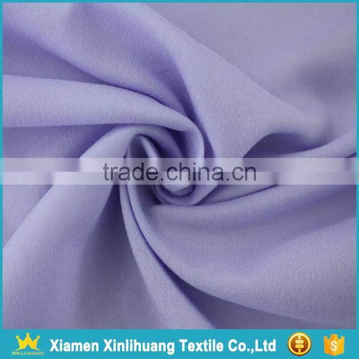 Soft Feeling Plain 100 Polyester Microfiber Peach Skin Fabric for Shorts