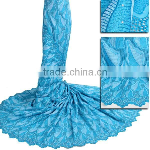 Africa Swiss Voile Lace 2016 Nigerian Atiku Fabric Wholesale SL0415