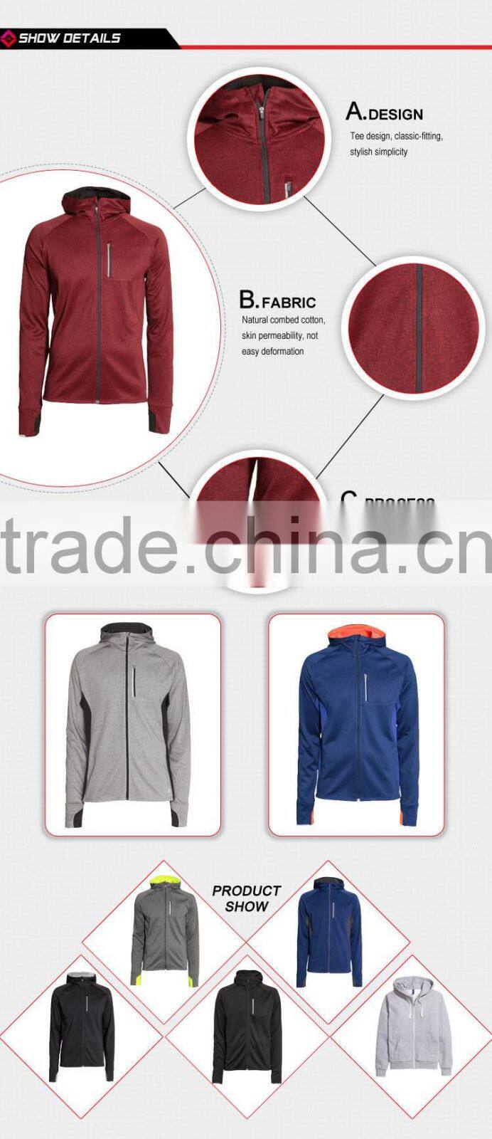 2016 new leisure design custom heavy long sleeve hoodies&sweatshirts for man