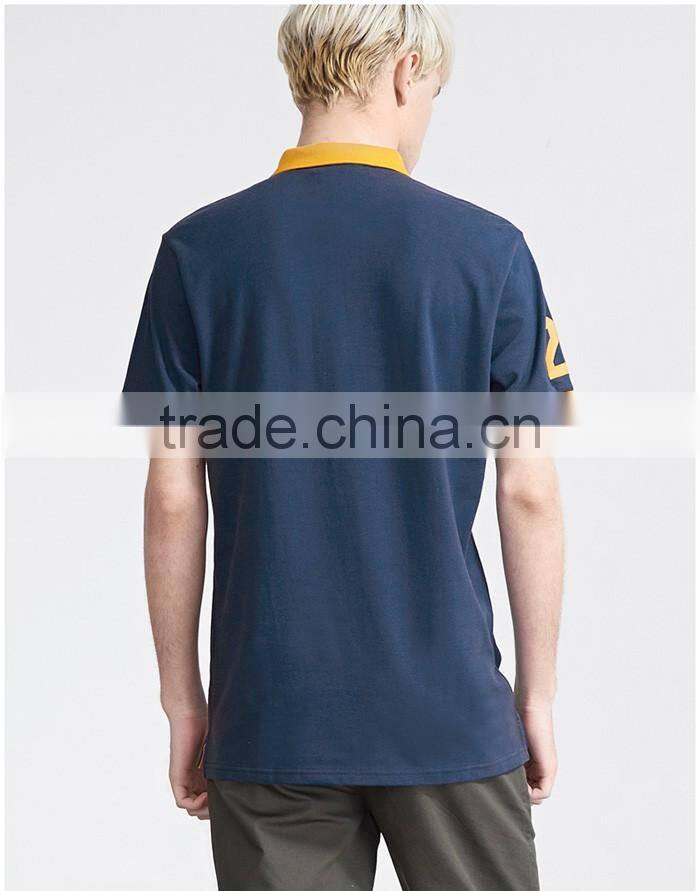 Wholesale classic printed cheap uniform polo shirts