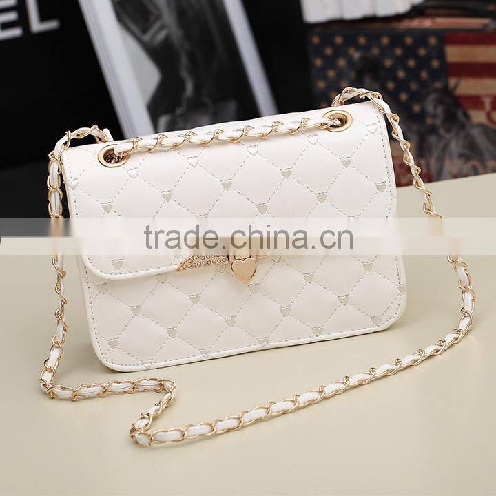 Korean Women Synthetic Leather Messenger Handbag Shoulder Bags Tote Purse SV003720#