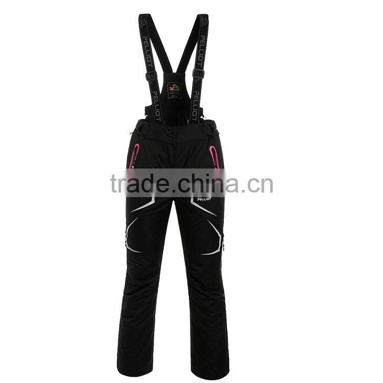 100% Polyester Waterproof Women's Snow Pants