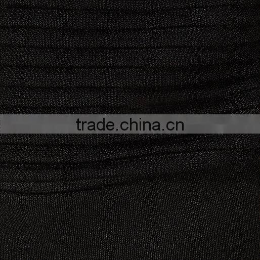 Wholesale Men's OEM Black Crew Neck Sweatshirt with Custom Logo