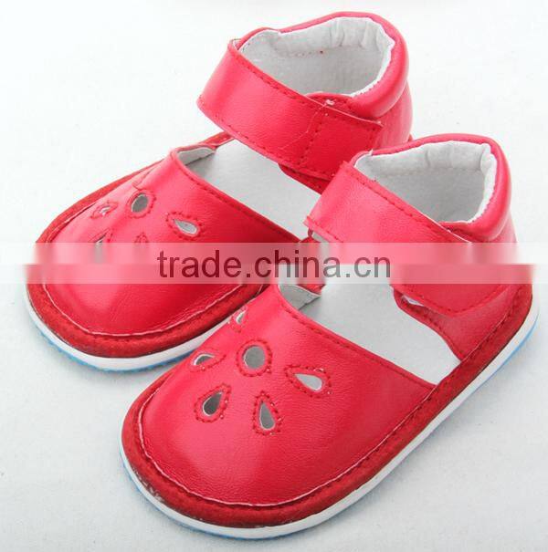 Branded Casual Designer Wholesale Mary Jane Squeaky Children Shoes