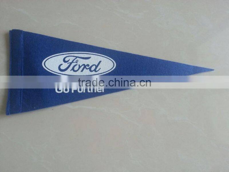 custom polyester felt flags