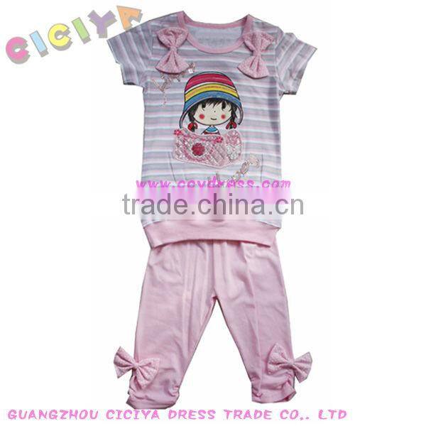 2013 summer girls fashion pajamas