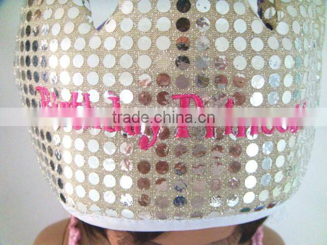 New style hign quality birthday party hat princess Crown hat birthday party