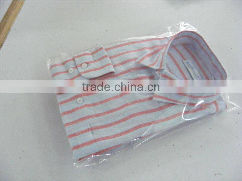 2016 men's 100% linen yarn dyed striped long sleeve linen shirt