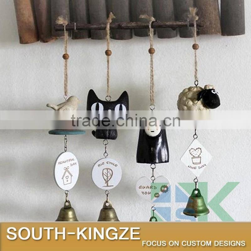 Sheep, Cat, Japanese Anime Character Resin Cute Cartoon Bell Wind Chime