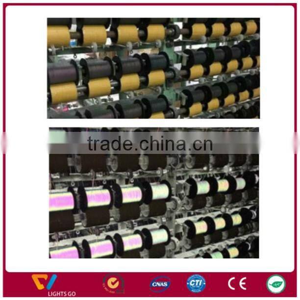 high quality EN471 grey color double side reflex yarn for knitting