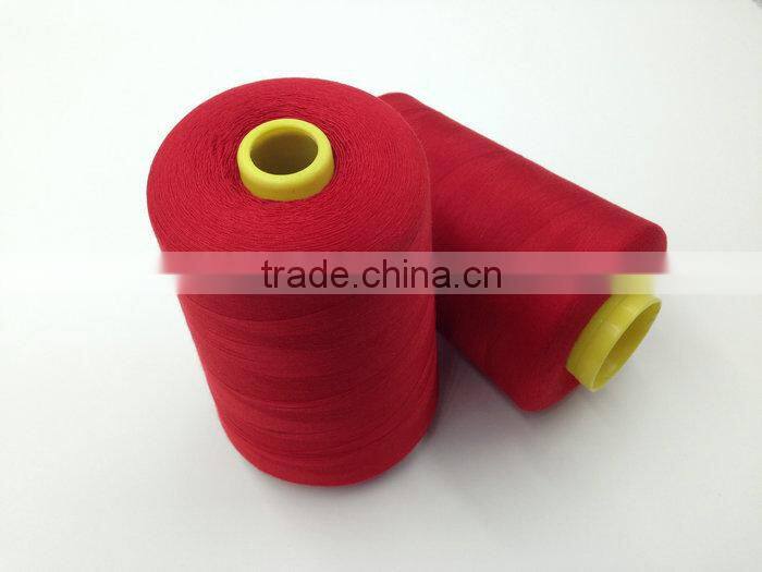 Different Colors 100% Polyester Twisted Sewing Overlock Thread