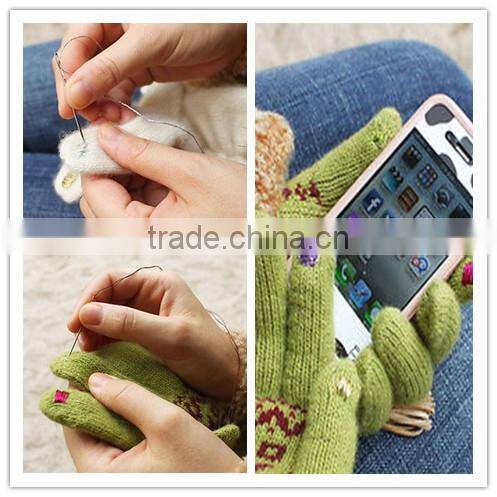 2014 Conductive sewing thread for touch screen