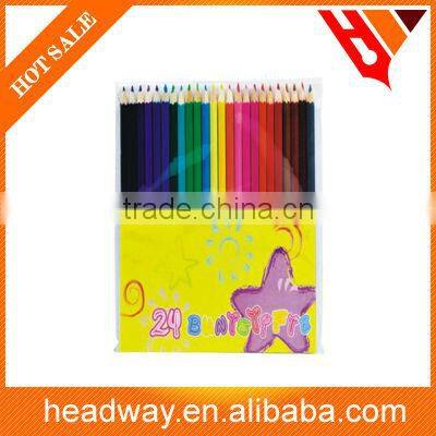 black wood rainbow color pencil supplier