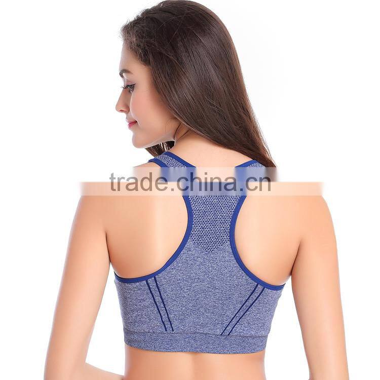 Professional women sports bras GYM lady running fitness bra