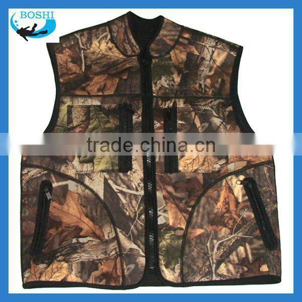 waterproof hunting jacket 3mm Neoprene camouflage jackets for hunting
